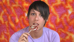 Lollipop+Licking+Trey+Korbin+Does+Interview